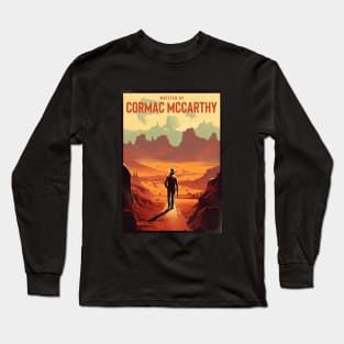 Written by Cormac McCarthy | Retro Style Long Sleeve T-Shirt